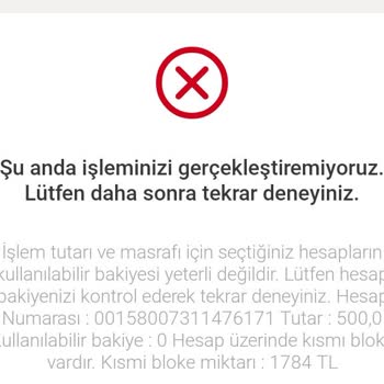 Sebepsiz Hesap Blokesi Ve Yetersiz Müşteri Hizmeti
