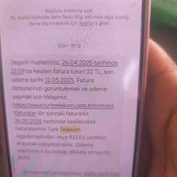 Türk Telekom Ailece 100 Paketi Dahilinde Hatalı Faturalandırma ve İade Sorunu