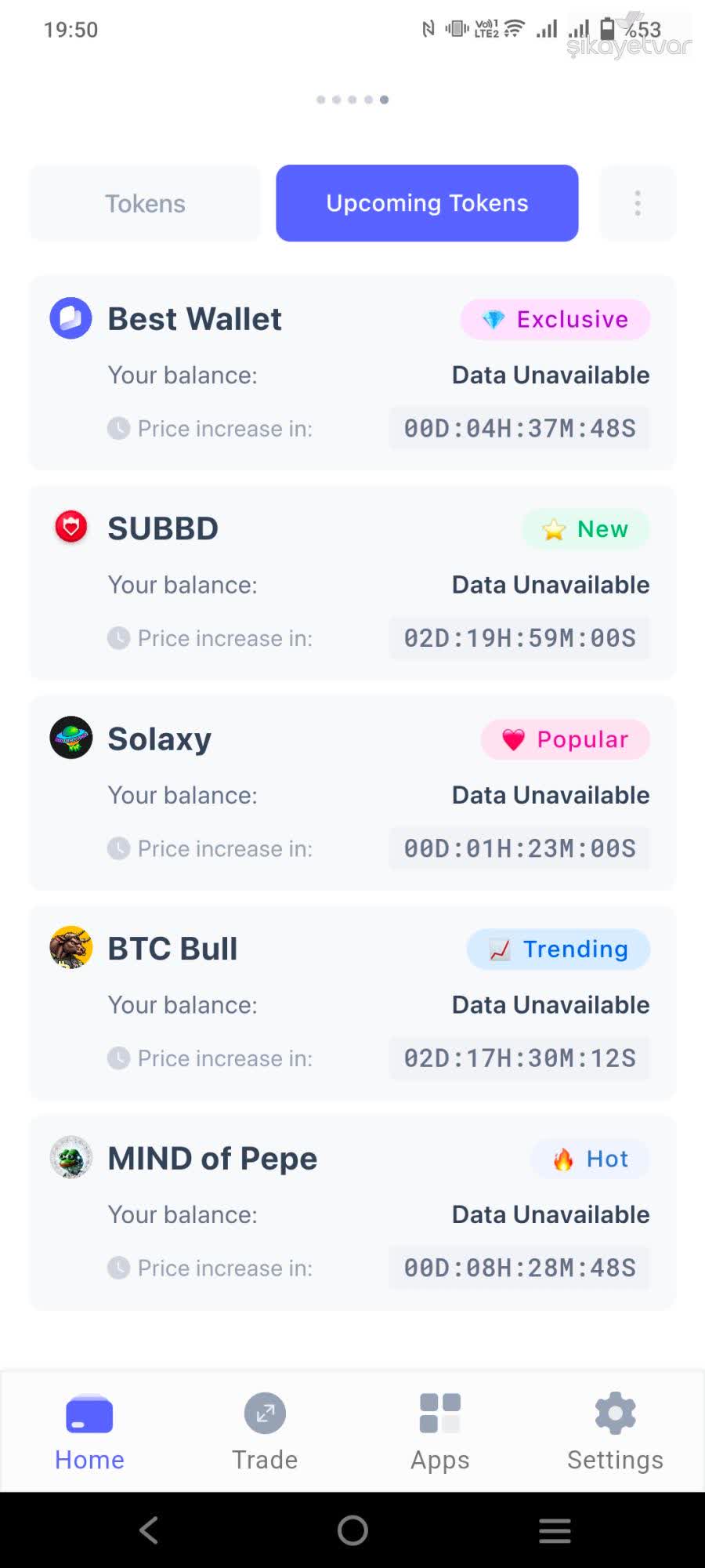 I Bought Presale Tokens on Best Wallet but Nothing Shows in My Account -  Xolvie
