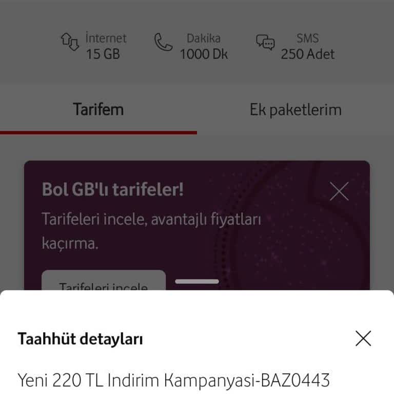Taahhüt Bitmeden Tarifem Değiştirildi, Ekstra Ücret Çıktı