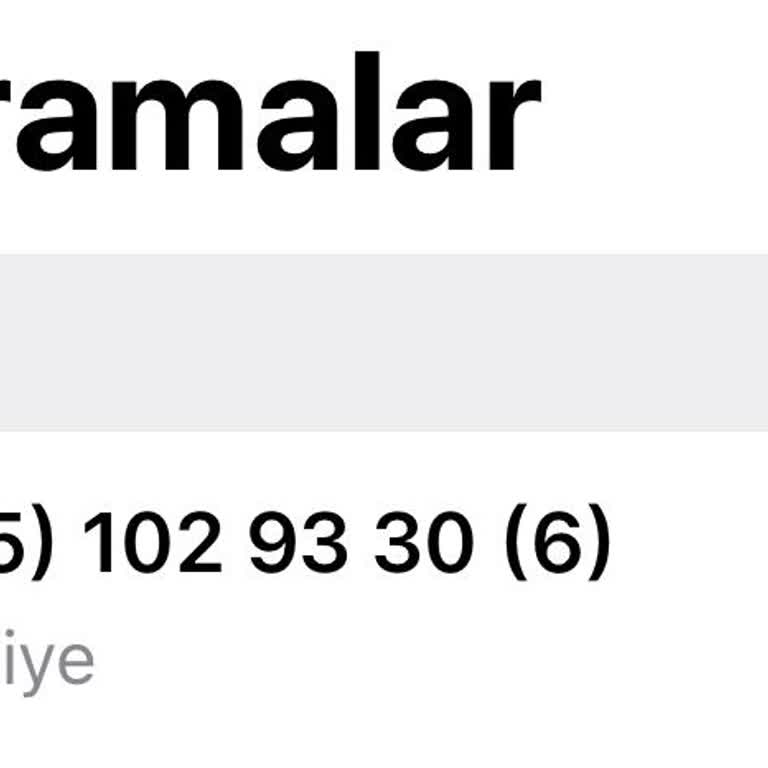 Fahhar Mağazasına Ulaşamıyorum İletişim Numarası İşe Yaramıyor