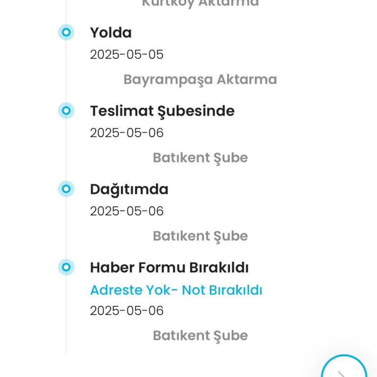 Kargo Firmasının Teslimat Yapmadan 'Evde Yoktunuz' Notu Bırakması Ve İletişimsizlik