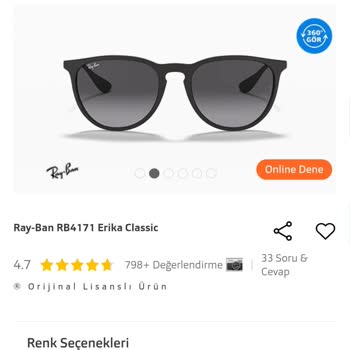 Rayban Gözlük İadesinde Olumsuz Mağaza Deneyimi Ve Yüksek Fiyat Şikayeti