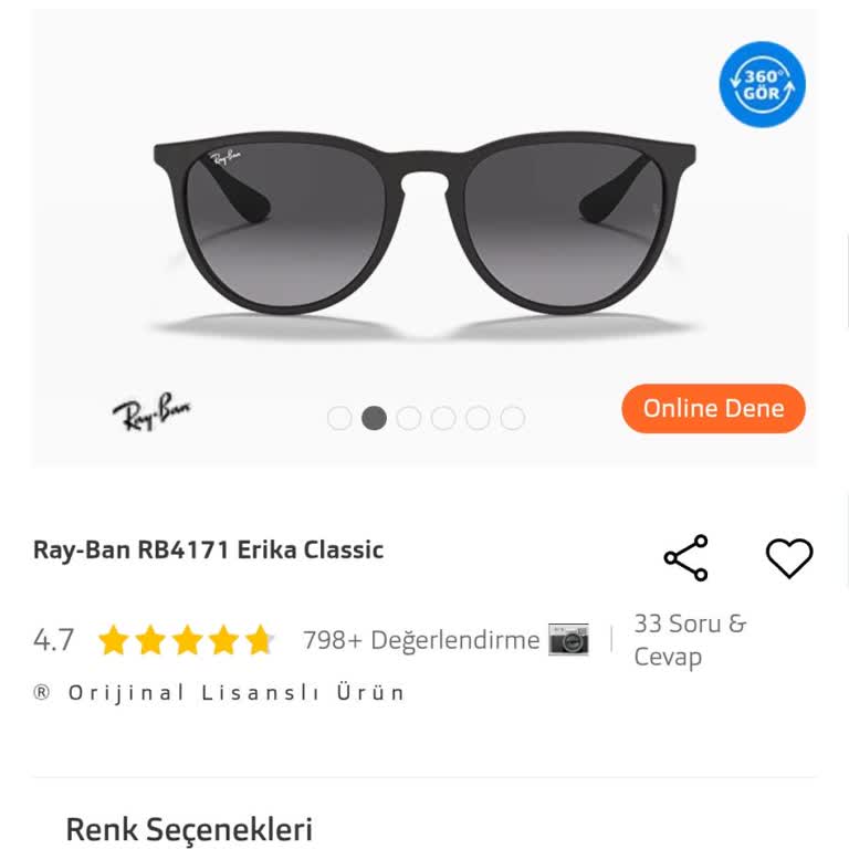 Rayban Gözlük İadesinde Olumsuz Mağaza Deneyimi Ve Yüksek Fiyat Şikayeti