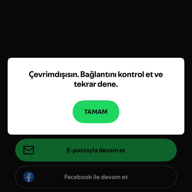 Spotify Premium'da Sürekli Bağlantı Sorunu Yaşıyorum