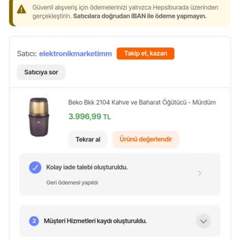 Hepsiburada Siparişim İptal Edildi, Param Bir Ay Tutuldu, Ürün Zamlandı