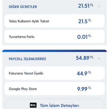 Onaylamadığım Paycell Hizmeti İçin Düzenli Ücret Kesintisi