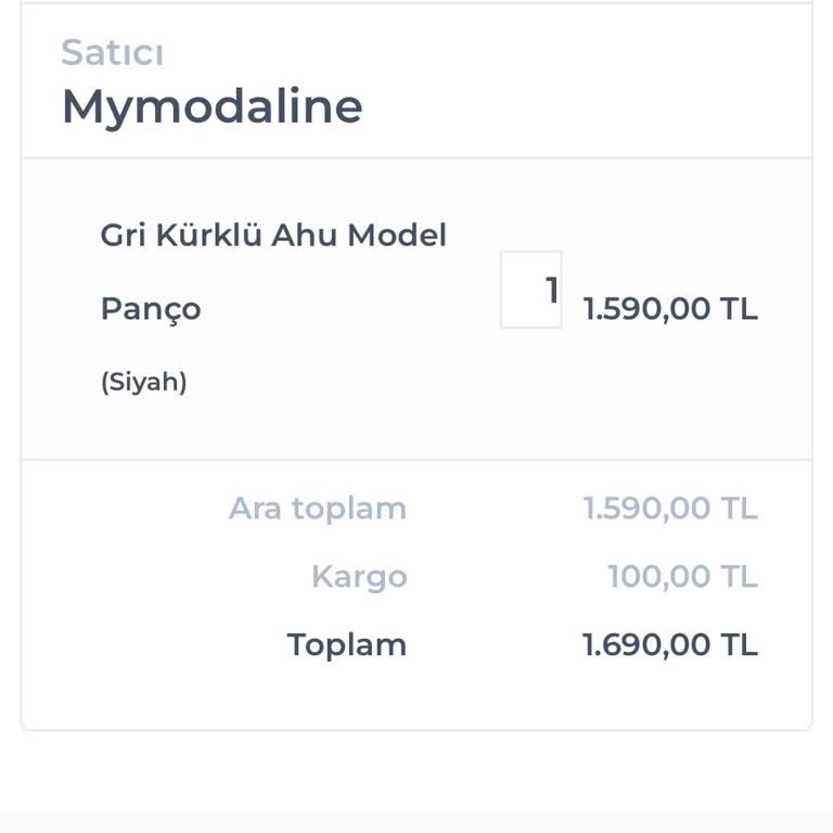 My Moda Line Ücret İadesi Yapmadı