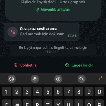 Yabancı Numaradan Gelen WhatsApp Araması Sonrası Hesap Güvenliği Endişesi