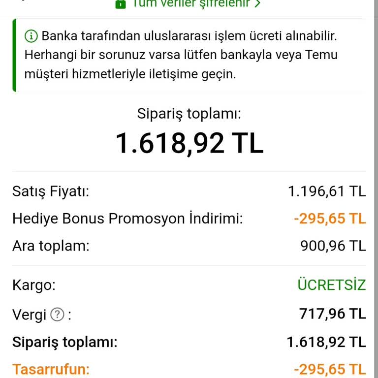 Temu'da Yüksek Vergi Uygulaması Mağduriyeti