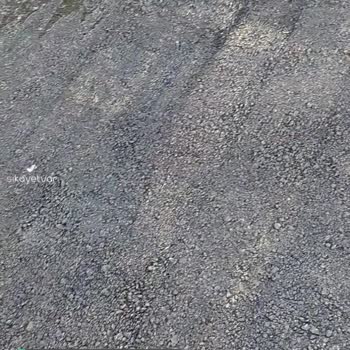 Kocaeli Büyükşehir Belediyesi Su Kaçağı Sonrası Yapışan Asfalt İşlemi!