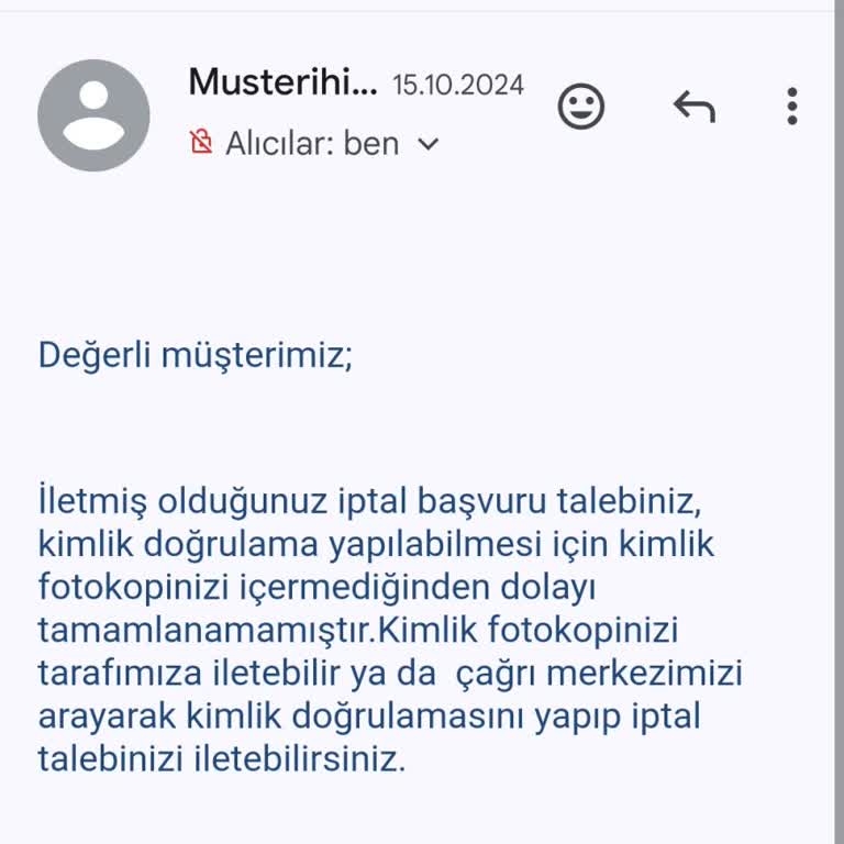 Müşteri Temsilcisine Bağlanamıyor Abonelik İptal Edemiyorum