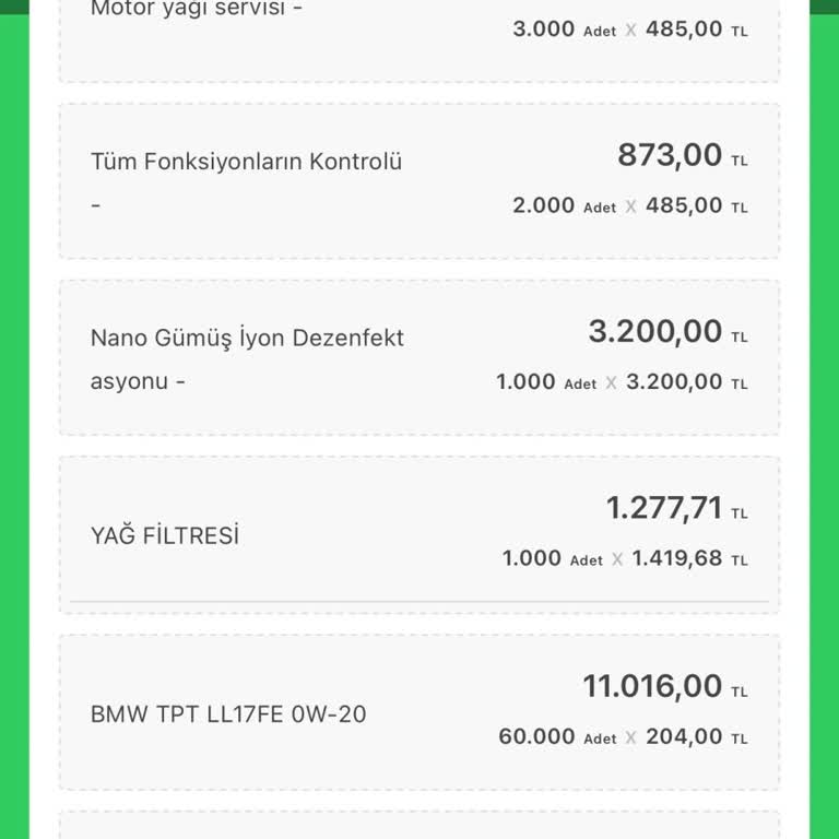 BMW Borusan Çayyolu'nda Bilgi Verilmeden Ekstra Ücret Alınması