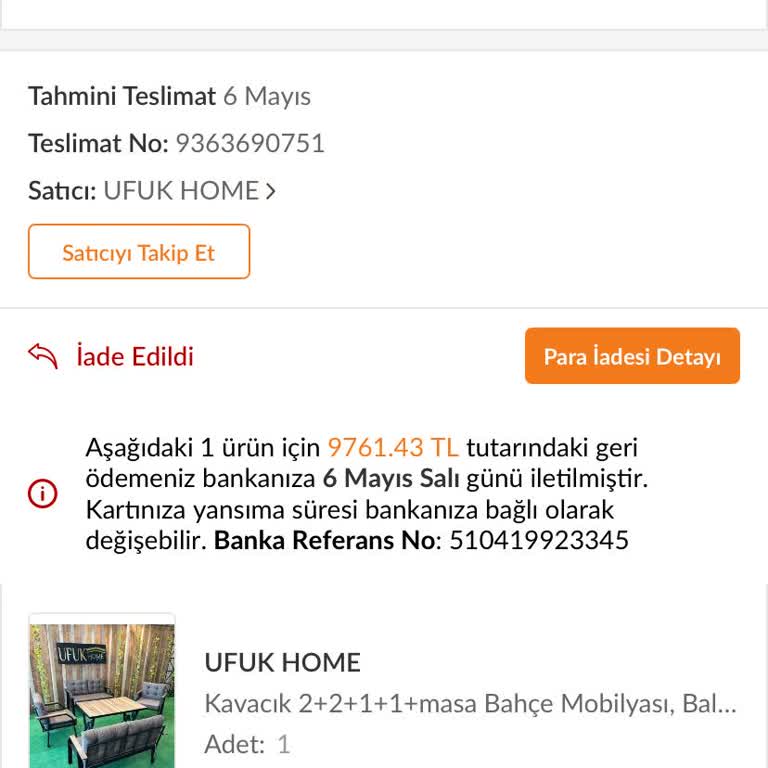 Siparişin Gönderilmemesi Ve İletişim Sorunları