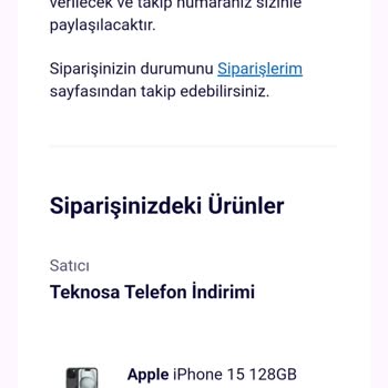 Teknosa Üzerinden Yapılan Alışverişte Güven Sorunu Ve Siparişin İptali