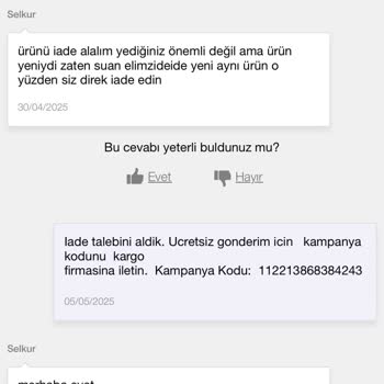 N11'den Aldığım Ürünler Gönderilmedi Ve İadede Sorun Yaşadım