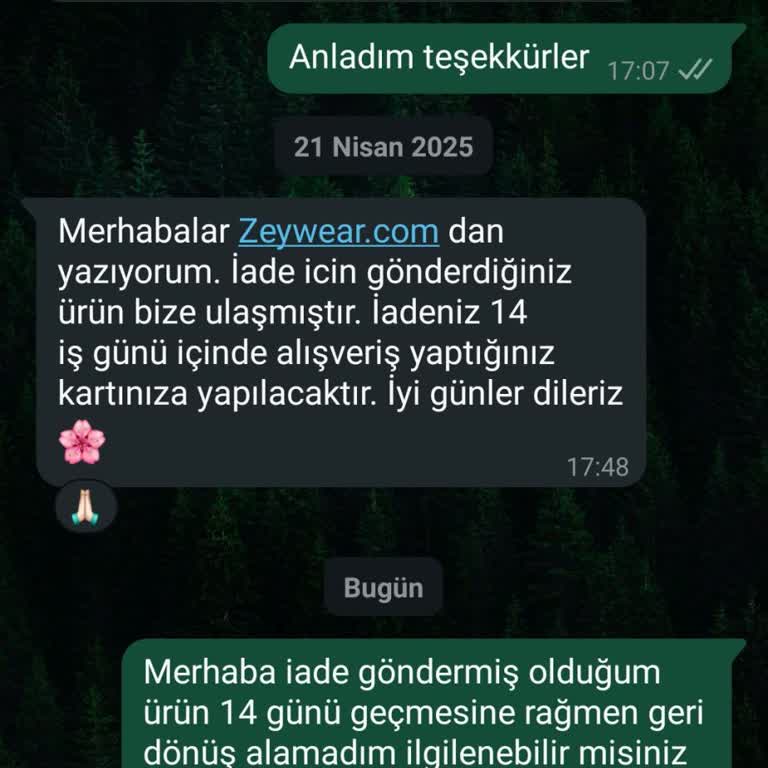 İade Sürecinde Beklenmedik Gecikme Mağduriyeti