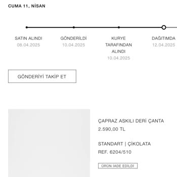Zara Siparişim Teslim Edilmedi, İade Süreci Belirsiz Ve Mağdurum