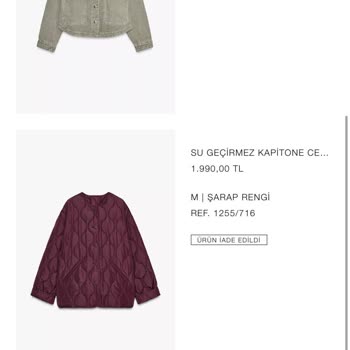 Zara Siparişim Teslim Edilmedi, İade Süreci Belirsiz Ve Mağdurum