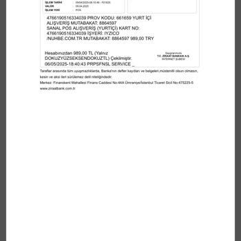 Online Mağaza İade Sürecinde Para İadesi Sorunu