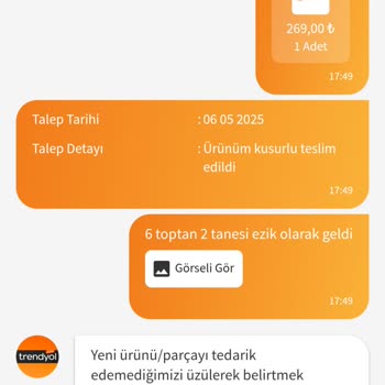Ezilmiş Pinpon Topları Ve Satıcının İade Reddi