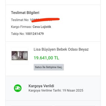Koçtaş'tan Sipariş Verdiğim Bebek Odası Takımı Teslim Edilmedi, Ücret İadesi Yapılmıyor