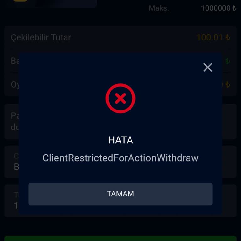 Kazancımı Ödememek İçin Hesabımı Kapattılar!