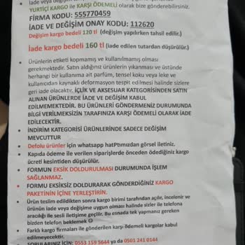 İade Sürecinde Gecikme Ve Haksız Kesinti Yaşadım