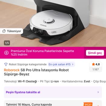 Hepsiburada Roborock S8 Ultra Siparişimde Fiyat Farkı Ve Mağduriyet