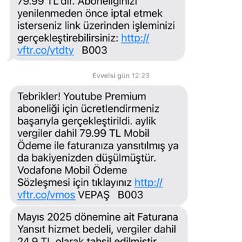 Ödemesi Yapılan Youtube Premium Üyeliğim Erken Sonlandırıldı Kullanamıyorum