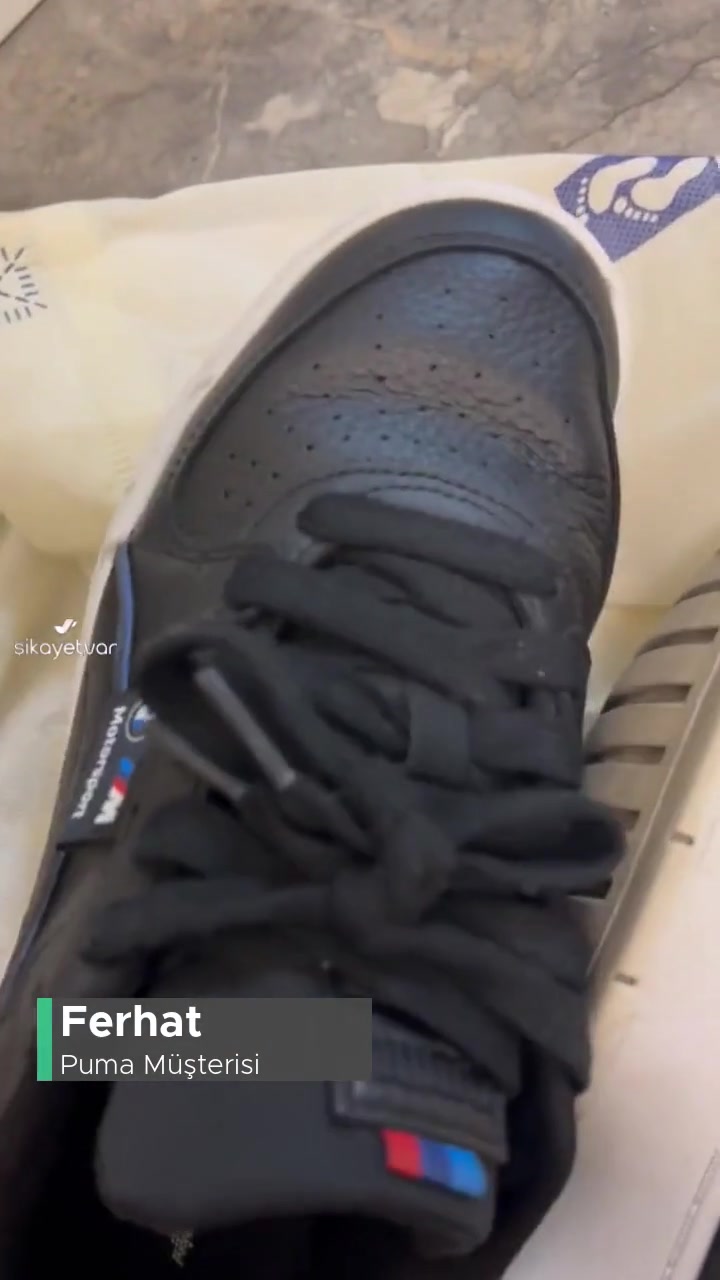 Puma Ayakkabının Alt Tabanının Yapışkanını Bırakması! videonun kapak resmi