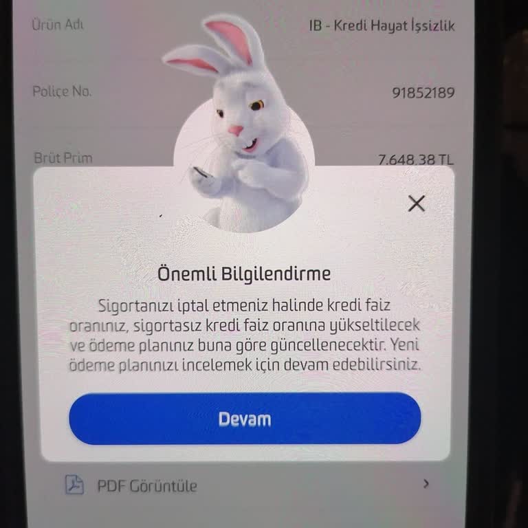 Krediye Zorunlu Sigorta Ve İade Talebim Dikkate Alınmıyor