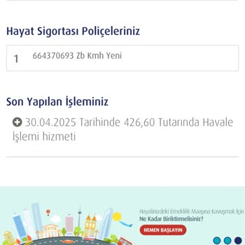 Türkiye Hayat Emeklilik Altın BES'te Bilgim Dışında Ücret Kesintisi Ve Eksik Ödeme