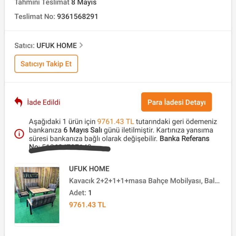 Siparişim Zamanında Gönderilmedi, Fiyat Artışı Sonrası İptal Edildi