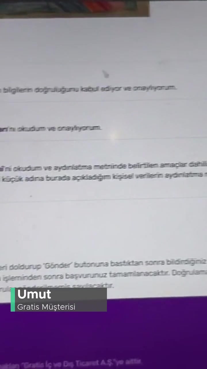 Gratis Benim Resmim Olmuyor videonun kapak resmi