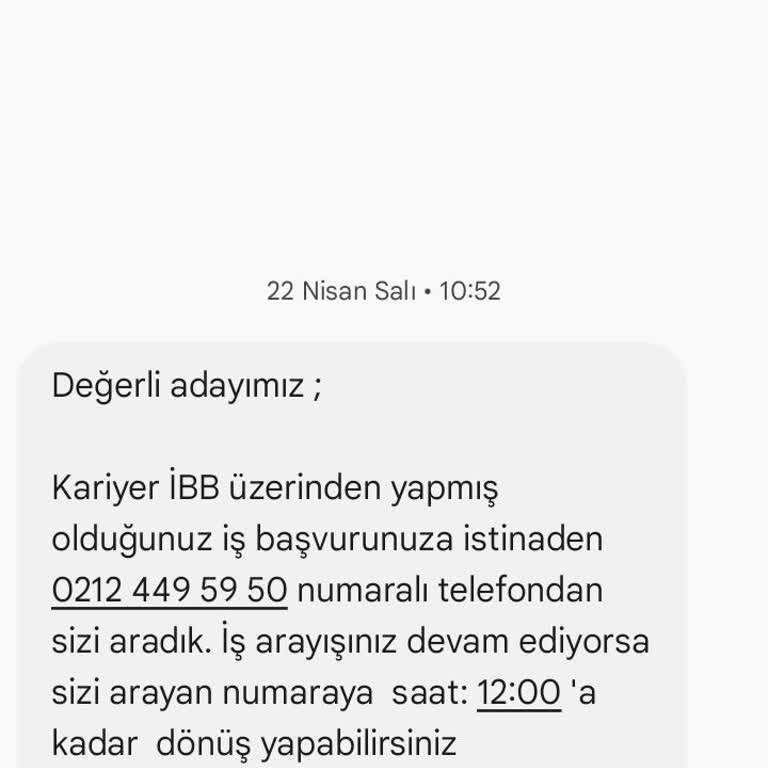 İBB İş Başvurusu Sonrası Geri Dönüş Yapılmıyor