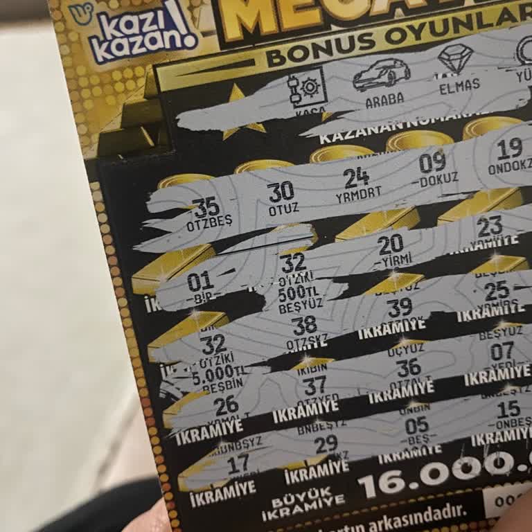 Kazı Kazan Kartında Aynı Numara Kullanılması Nedeniyle Haksızlık