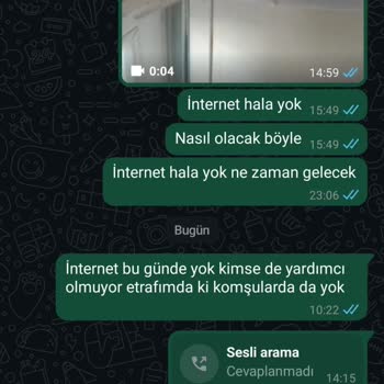 Sürekli Kesilen İnternet Ve İlgisiz Müşteri Hizmetleri