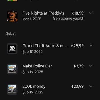 Çocuğumun İzinsiz Oyun İçi Harcamaları İçin İade Talebi