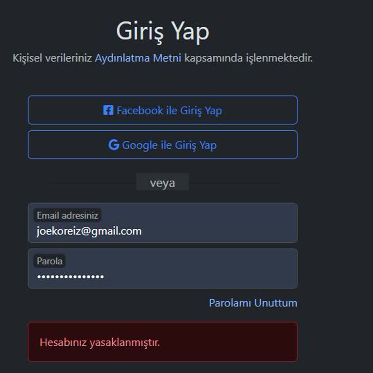 Satış Sonrası Hesabım Yasaklandı Param Bloke Edildi