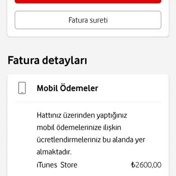 Bilgim Dışında Yapılan Yüklü Mobil Ödeme Ve Yetersiz Müşteri Hizmeti
