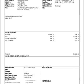 Borç Ödememe Rağmen Dosya Kapatılmadı Ve Maaşımdan Haksız Kesinti Yapıldı