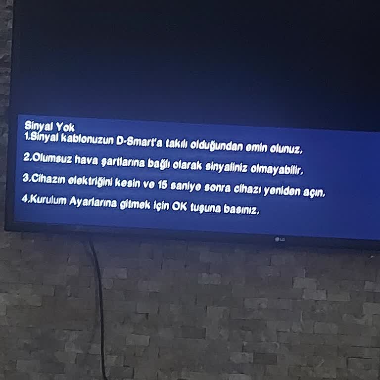 DSmart'ta Sürekli Sinyal Kesintisi Ve Çözülmeyen Sorun