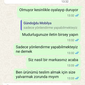 Gündoğdu Mobilya'dan Alınan Koltuk Takımı Bir Ay Geçmesine Rağmen Teslim Edilmedi
