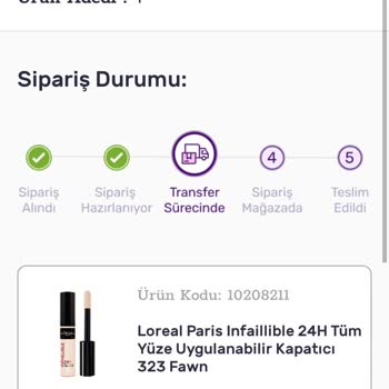 Gratis'ten Verilen Siparişin Teslimatında Süreç Sorunu Ve Takip Eksikliği