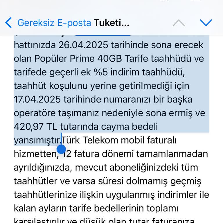 Türk Telekom'dan Taahhüt Sonunda Beklenmedik Ekstra Fatura Şoku