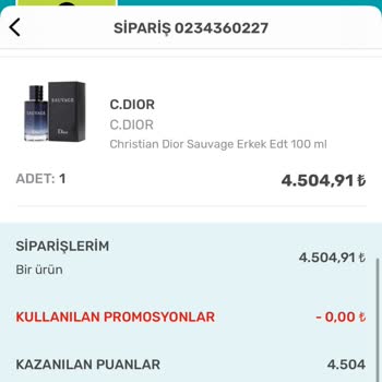 Aldığım Dior Parfüm Kalıcı Değil, Orijinalliğinden Şüpheliyim