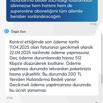 Turkcell Superonline İade Sözü Tutulmadı İnternet Kesildi Mağduriyet Yaşadım