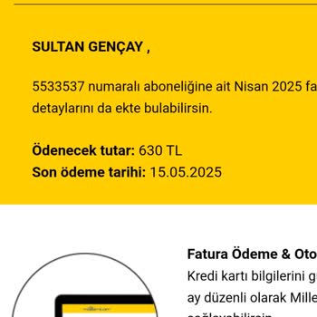 Cayma Bedeli Ve Yüksek Fatura Mağduriyeti Yaşadım