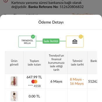 İade Sürecindeki Tutarsızlık Ve Paramın Geri Verilmemesi